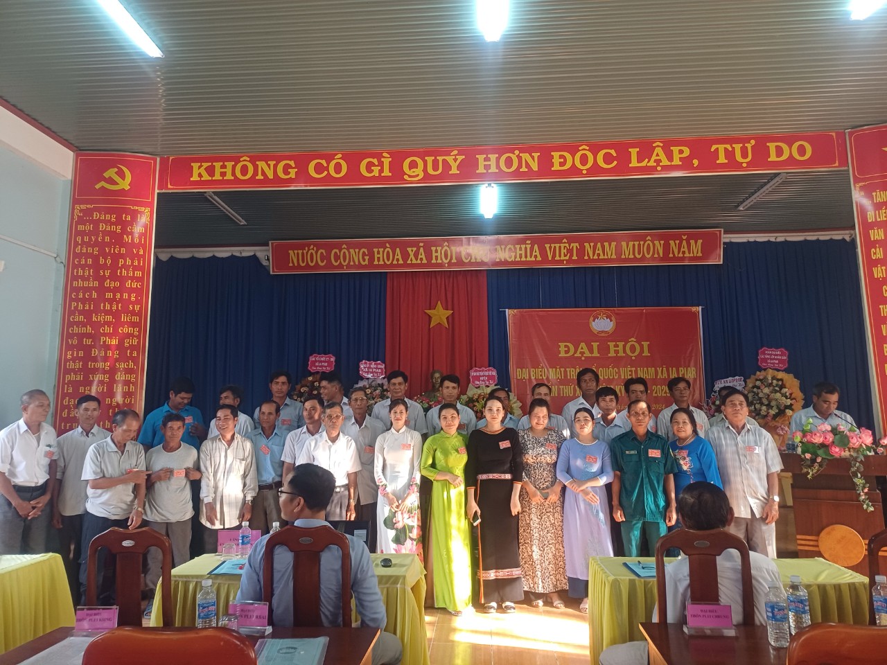 Article Đại hội đại biểu Mặt trận Tổ quốc Việt Nam xã Ia Piar lần thứ XII, nhiệm kỳ 2024 – 2029