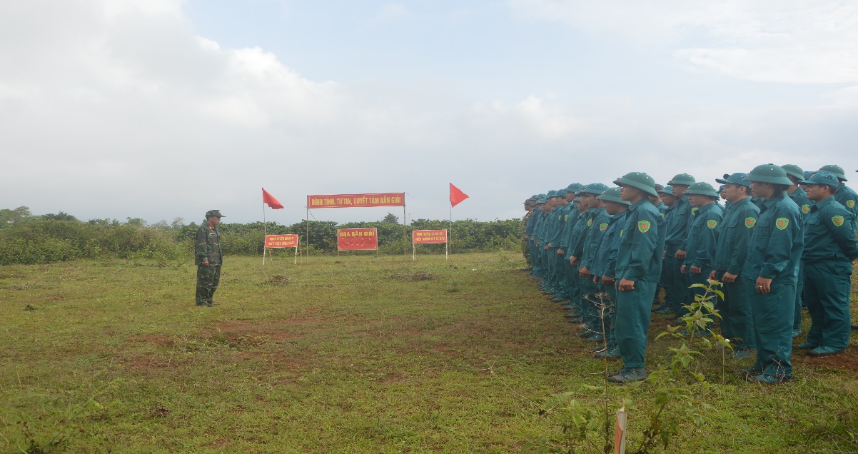 Article Ban Chỉ huy Quân sự huyện Phú Thiện kiểm tra bắn đạn thật  đối với trung đội dân quân cơ  động huyện  năm 2024